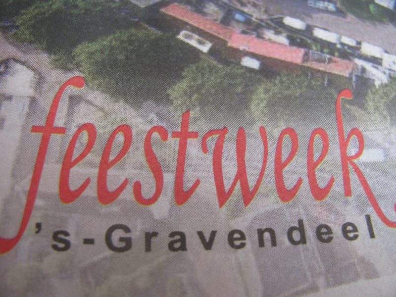 OPTREDEN TIJDENS DE ’s GRAVENDEELSE FEESTWEEK dd. 31-08-2018